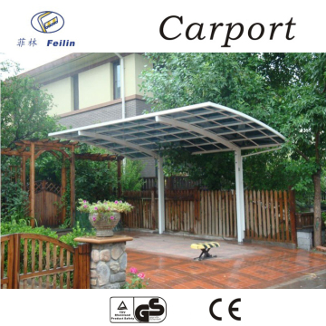 Strong and durable aluminum car parking shade canvas car canopies