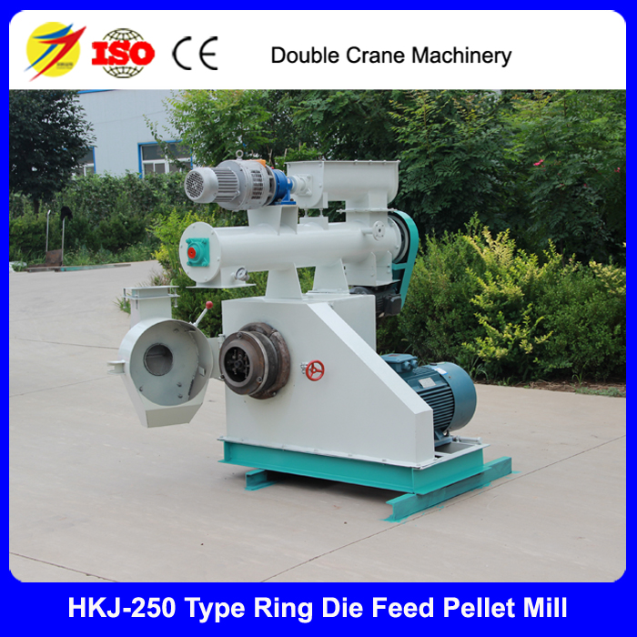 Hkj 250 Type Ring Die Feed Pellet Mill 07