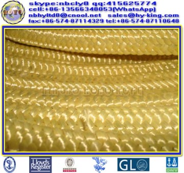 Double braided kevlar aramid rope cord