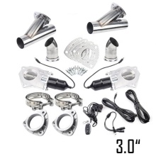 3 Inch Remote Controlled Dual Electric Exhaust Cutout System