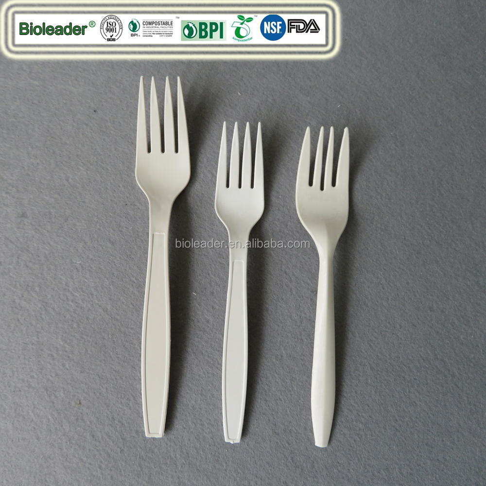 BPI Certificate Disposable Cornstarch CPLA Fork