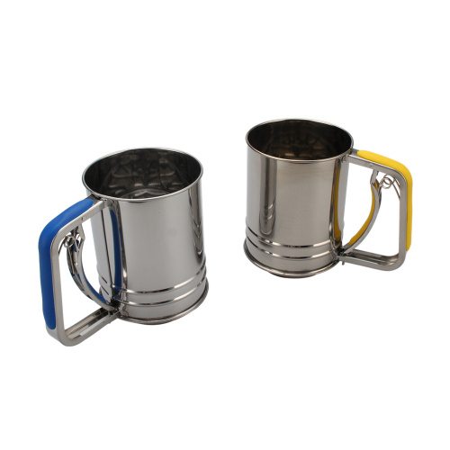 Manual Flour Sifter Stainless Steel Flour Sifter