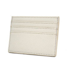 Custom Promotional Saffiano Leather Card Holder for Gift