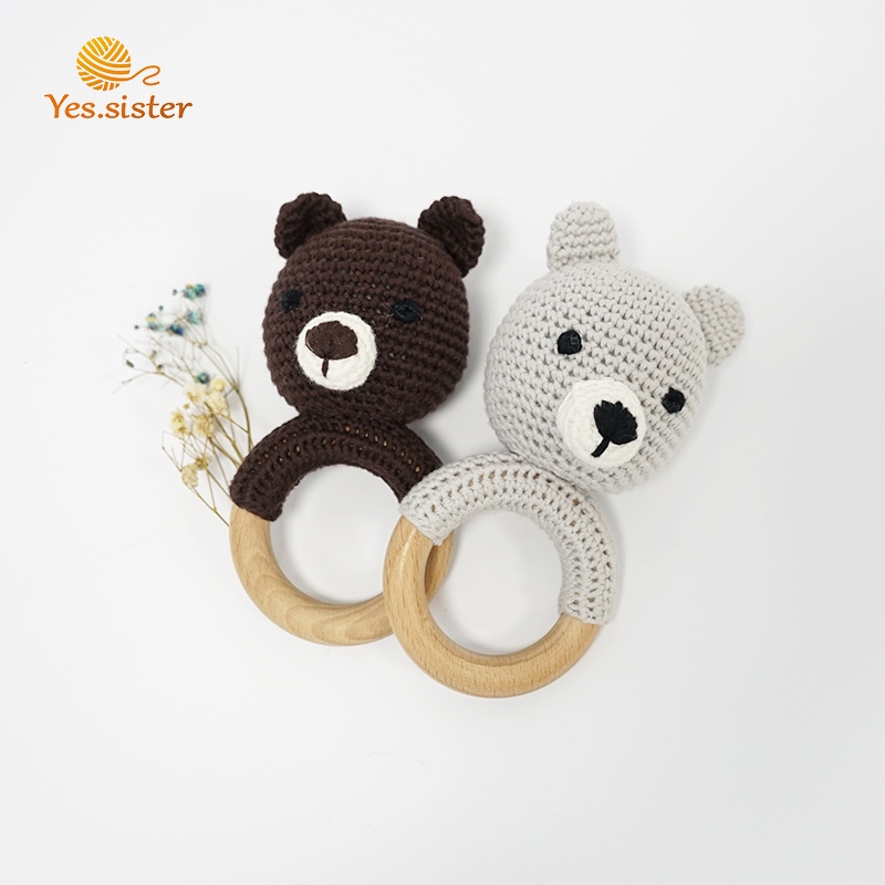 Crochet Bear Teether