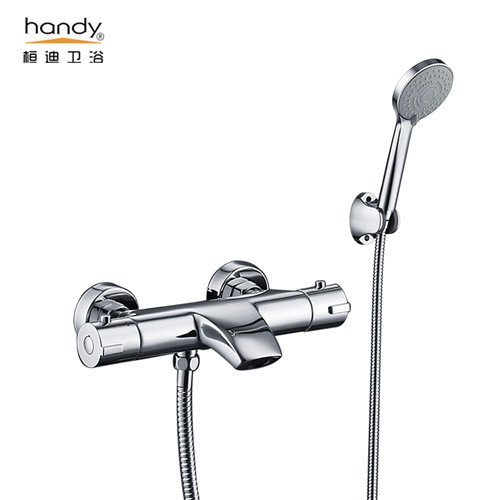 Shower Thermostatic Wall Mixer Faucet