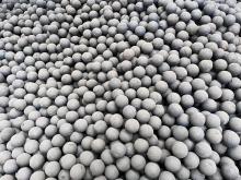 Tempered steel balls and low chromium steel balls