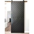 Paint laminated mirror Barn Door Wood design Modern