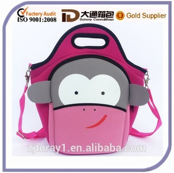 Cute Animal Shape Neoprene Kids Lunch Bag