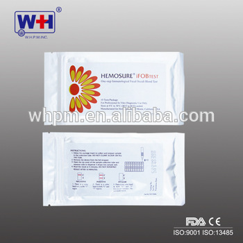 WHPM hemosure fecal occult blood test kit