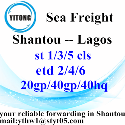 Shantou Shipping Forwarder Agent to Lagos