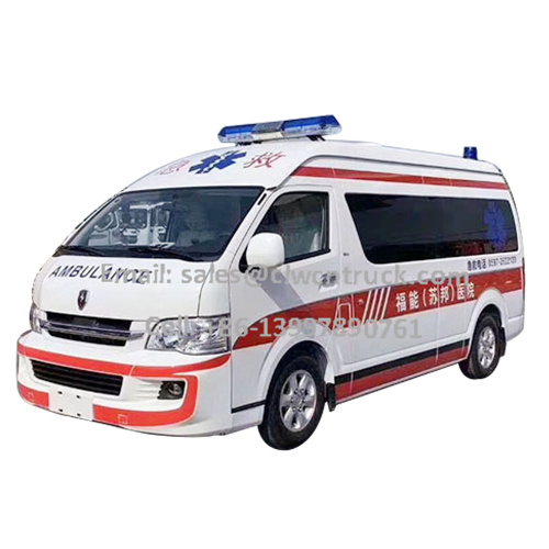 Jinbei Gasoline 7 Passengers Ambulancias สำหรับขาย