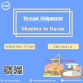 Ocean Sea Freight da Shantou a Davao