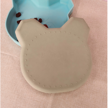 Silicone Toddler Divided Plates with Combination Bowls