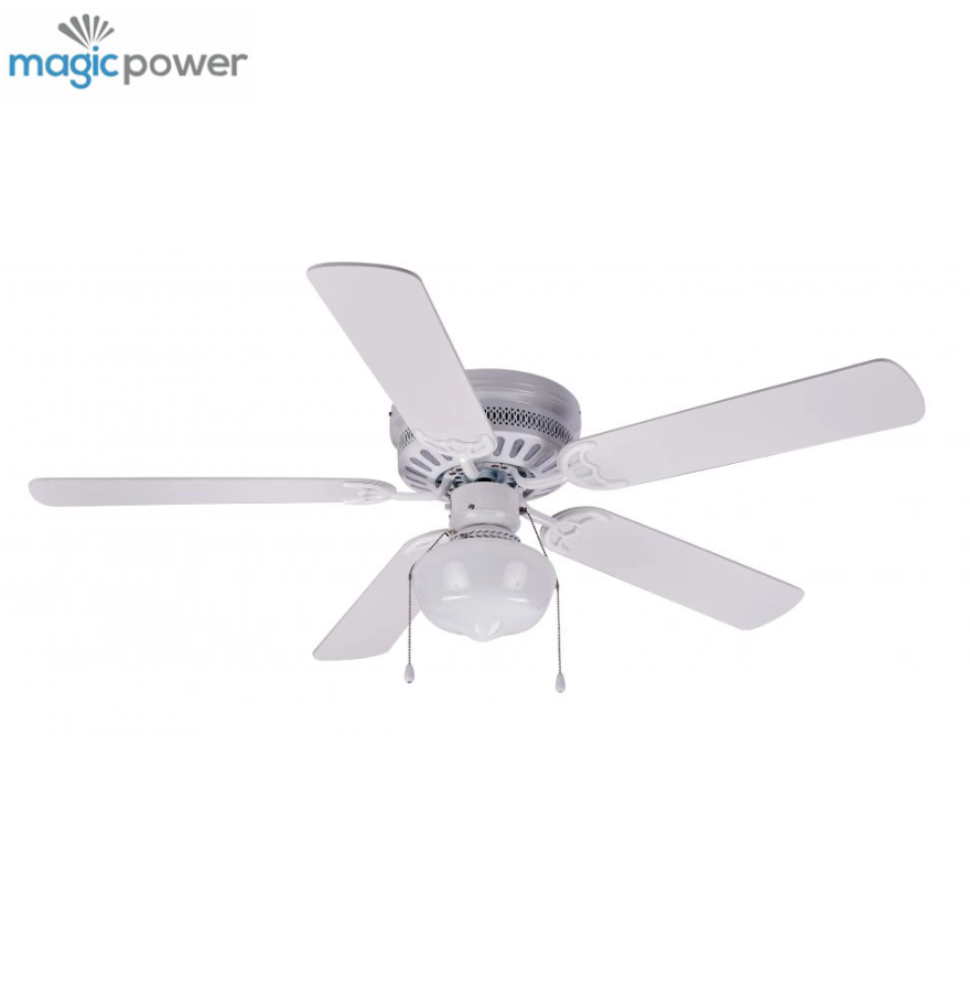 Five blades ceiling fan lamp for children's room