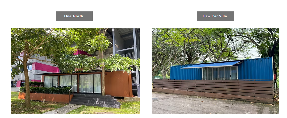Первый отель из морских контейнеров в Сингапуре The first shipping container hotel in Singapore