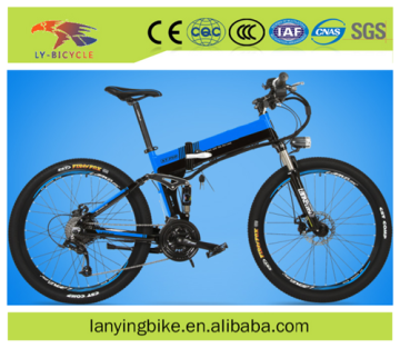 Top selling 26 inch Aluminum alloy hummer folding electric bike e-bikes