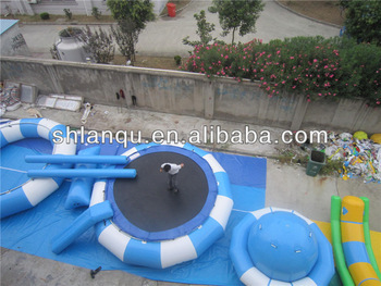 Water Park Inflatable Cheap Water Trampolines for Sale