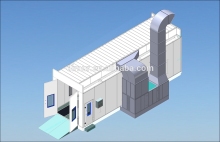 New Design Car Spray Booth for sale/Best quality paint spray booth