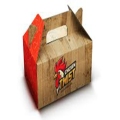 Voedsel dozen aangepaste Logo afgedrukt Cup Cakes verpakking