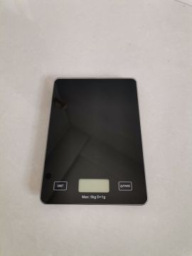 rectangle shape tempered glass kitchen scales