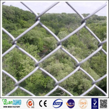 galvanized chain link fence for construction