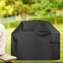 Waterproof UV Custom Logo Garden BBQ Grill Cover - Snow and Dust Resistant