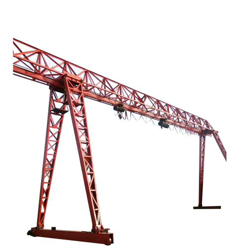 Truss structure outdoor electric single girder gantry crane