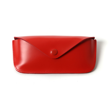 Genuine Leather Soft Glasses Case