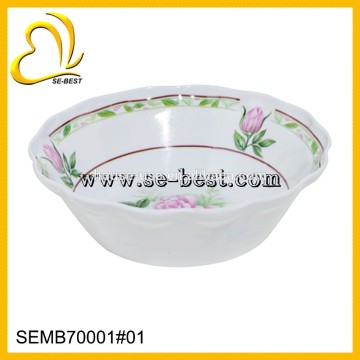 Melamine cereal bowls, soup bowls