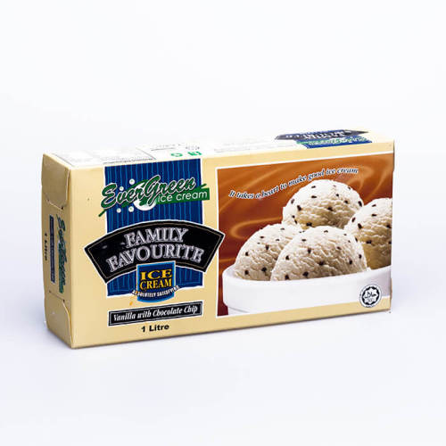 Cardboard ice cream box for ice cream