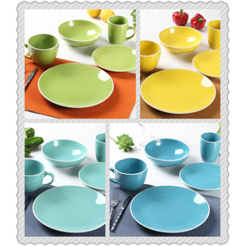 COLORFUL DINNER SET