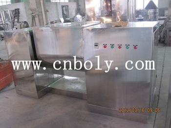 Trough pharmaceutical powder blend equipment