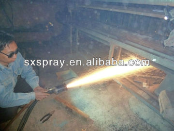 Metal coating spray machine, arc metal coating machine