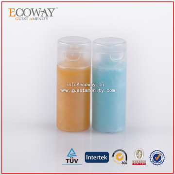 beautiful cosmetic bottles with flip flop caps clear pet shampoo bottles