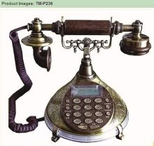 Dual caller systems antique style phone