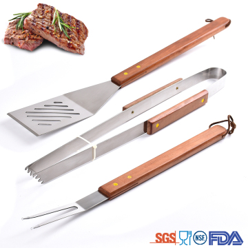 bbq tool set with fork tongs Spatula