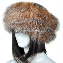 YR541 Basic Piece Genuine Fox Women Neckwear Snood two Way