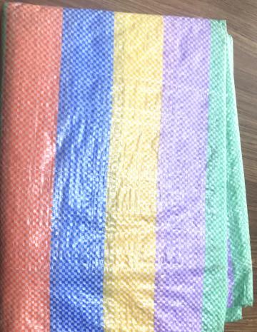 stripe PE tarpaulin multiple colors