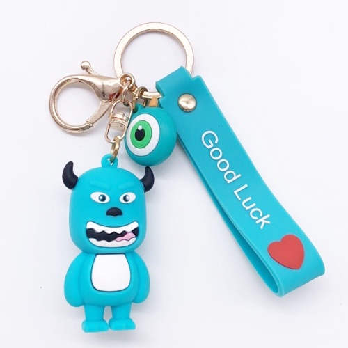 Customised Rubber Cartoon Keychain