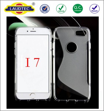 TPU Transparent S Line Case for iPhone 7, for iPhone 7 TPU Case Clear Soft for iPhone 7 TPU Case
