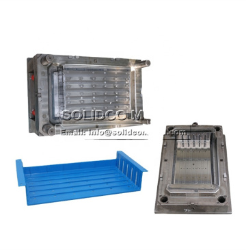 Plastic hot sale customized transparent fridge drawer mould