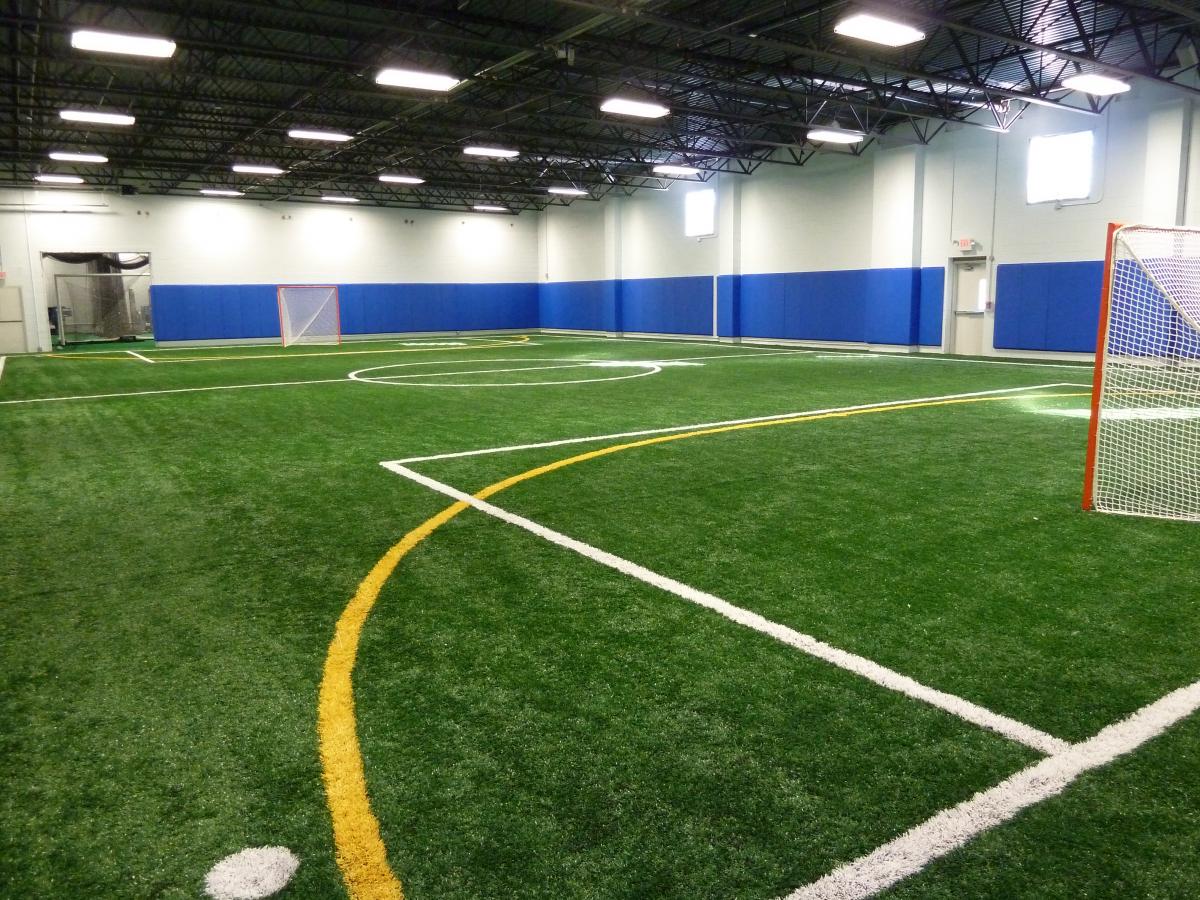 indoor soccer field