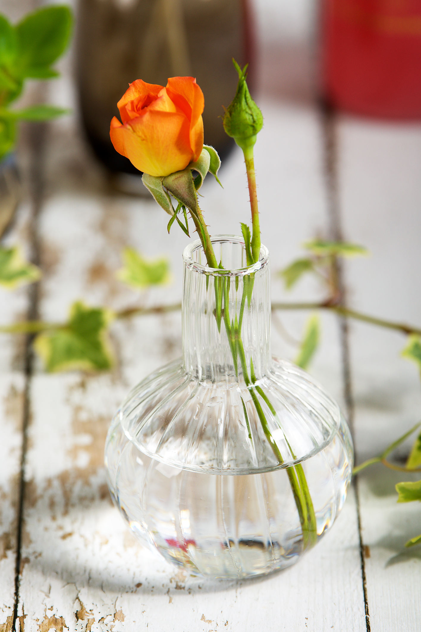 glass vase