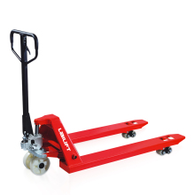 Portable Small Manual Hand Forklift Pallet Stacking Truck