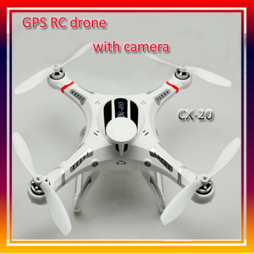 GPS Quadcopter CX-20, 2.4G FPV Auto-Pathfinder 4-Axis RC Quadcopter, CX-20 toys drone with camera rc quadcopter