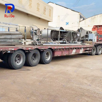 Sulfur cooling and flaking machine