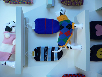 acrylic knitted dog clothes