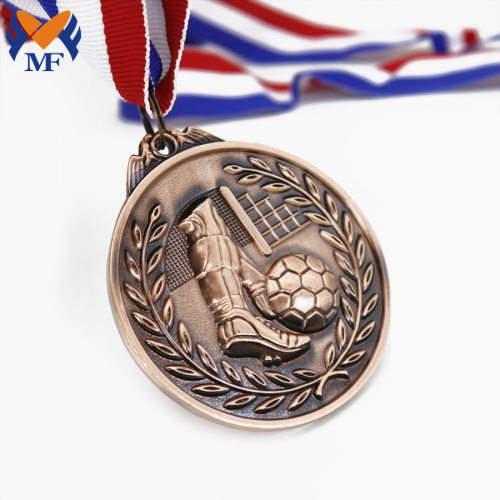 Medallas de fútbol para niños personalizados