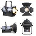 500W COB White Spot Light Stage 2700K-6400K Освещение Controller DMX Следуйте за френельщиком Zoom Lighting Wedding Entertainment