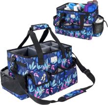 Lightweight Cleaning Caddy Tool Carrier – Quick Janitorial Cart Trolley